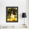 Traditional 47x23 Black Picture Frame Beaded Antique Vintage Classic